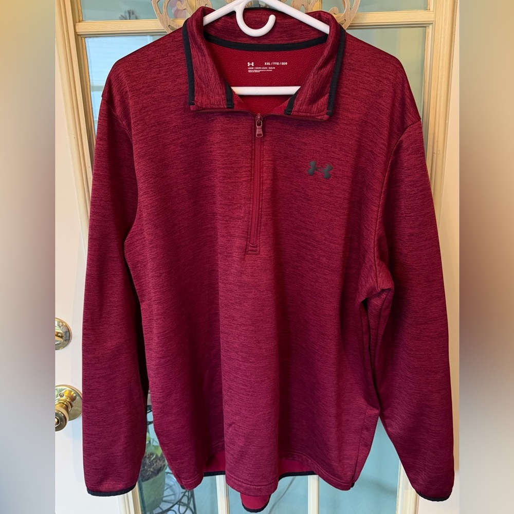Under Armour Maroon Performance Pullover - image 1